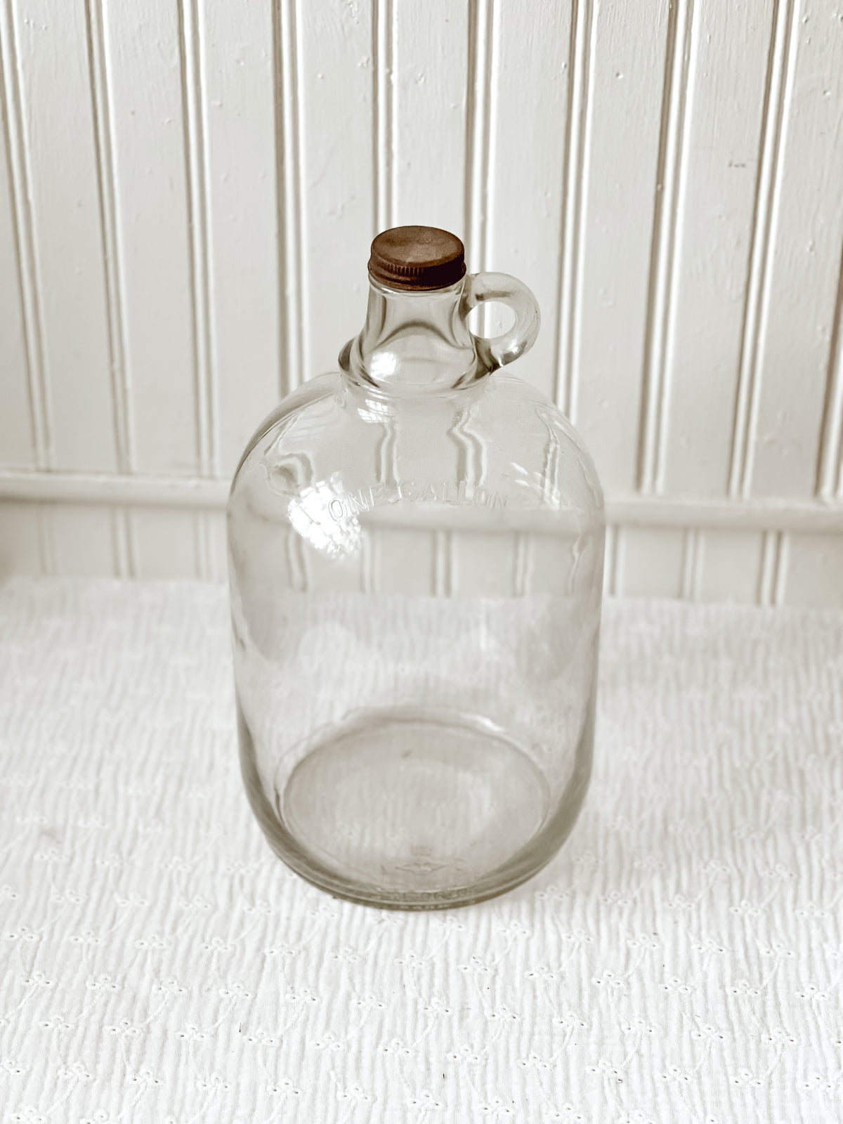 Vintage 1 gallon glass jug