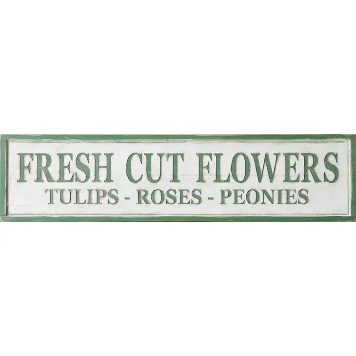 Sign - Fresh Cut Flowers