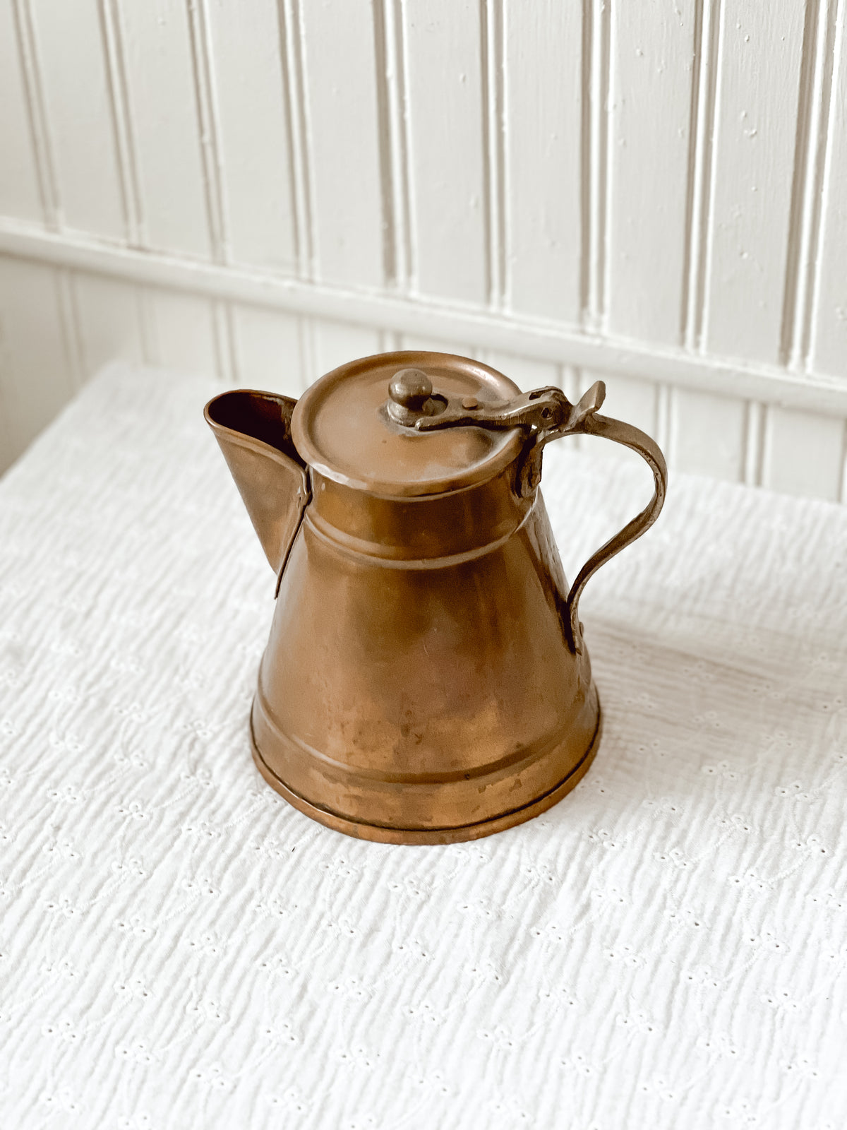 Antique copper pitcher/kettle